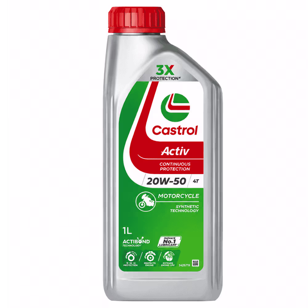 CASTROL ACTIV 4T 20W-50 MINERAL 1L